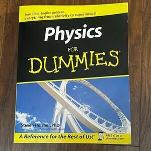 Physics For Dummies Book textbook school education college